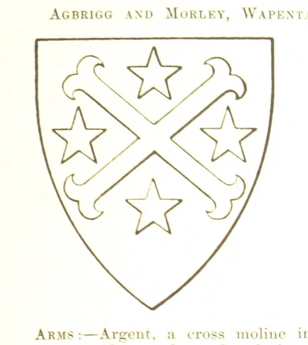 An illustration from Dugdale's Visitation of Yorkshire, [in 1665-66.] with additions. Edited by J. W. Clay, 1899, leaf 251