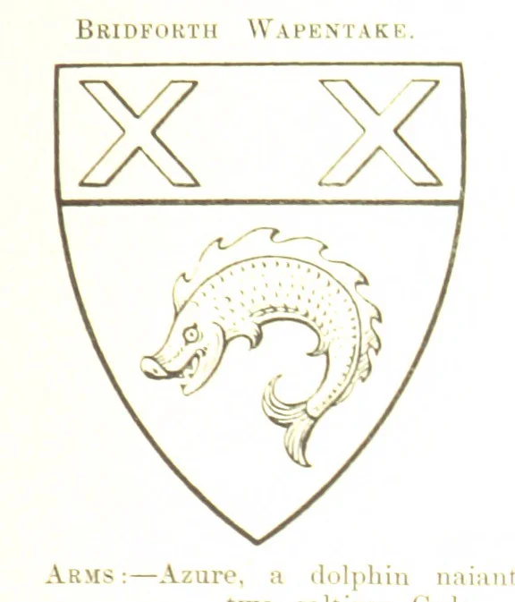An illustration from Dugdale's Visitation of Yorkshire, [in 1665-66.] with additions. Edited by J. W. Clay, 1899, leaf 255