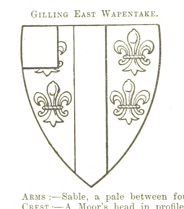 An illustration from Dugdale's Visitation of Yorkshire, [in 1665-66.] with additions. Edited by J. W. Clay, 1899, leaf 272