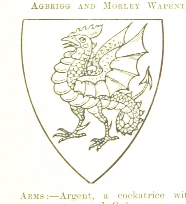 An illustration from Dugdale's Visitation of Yorkshire, [in 1665-66.] with additions. Edited by J. W. Clay, 1899, leaf 279