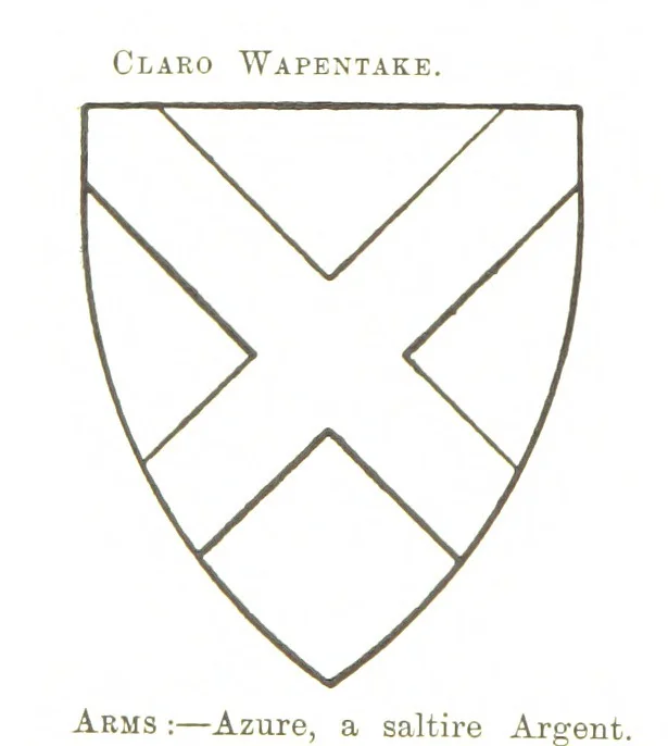 An illustration from Dugdale's Visitation of Yorkshire, [in 1665-66.] with additions. Edited by J. W. Clay, 1899, leaf 290
