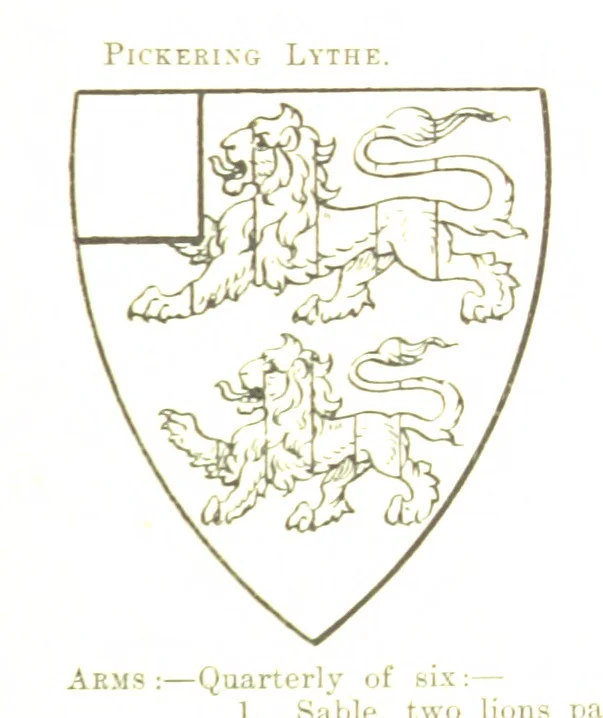 An illustration from Dugdale's Visitation of Yorkshire, [in 1665-66.] with additions. Edited by J. W. Clay, 1899, leaf 319