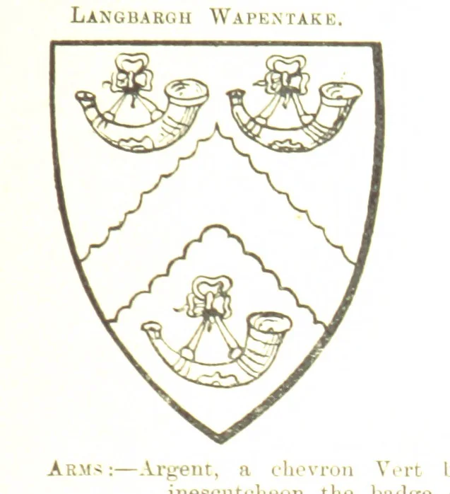 An illustration from Dugdale's Visitation of Yorkshire, [in 1665-66.] with additions. Edited by J. W. Clay, 1899, leaf 327
