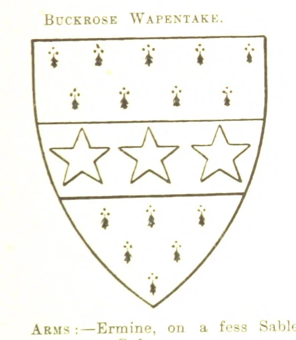 An illustration from Dugdale's Visitation of Yorkshire, [in 1665-66.] with additions. Edited by J. W. Clay, 1899, leaf 351