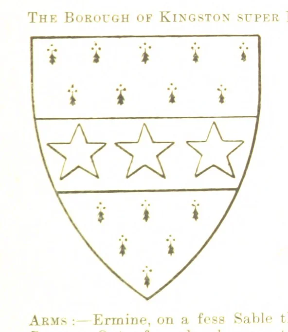 An illustration from Dugdale's Visitation of Yorkshire, [in 1665-66.] with additions. Edited by J. W. Clay, 1899, leaf 353