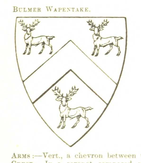 An illustration from Dugdale's Visitation of Yorkshire, [in 1665-66.] with additions. Edited by J. W. Clay, 1899, leaf 373