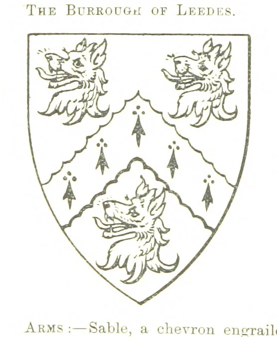 An illustration from Dugdale's Visitation of Yorkshire, [in 1665-66.] with additions. Edited by J. W. Clay, 1899, leaf 394