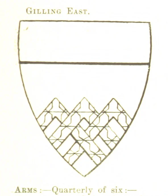 An illustration from Dugdale's Visitation of Yorkshire, [in 1665-66.] with additions. Edited by J. W. Clay, 1899, leaf 443