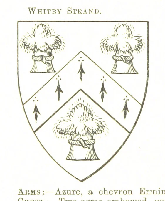 An illustration from Dugdale's Visitation of Yorkshire, [in 1665-66.] with additions. Edited by J. W. Clay, 1899, leaf 458