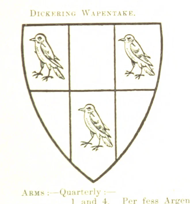 An illustration from Dugdale's Visitation of Yorkshire, [in 1665-66.] with additions. Edited by J. W. Clay, 1899, leaf 459
