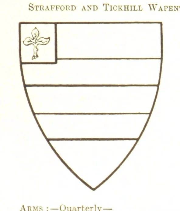 An illustration from Dugdale's Visitation of Yorkshire, [in 1665-66.] with additions. Edited by J. W. Clay, 1899, leaf 51