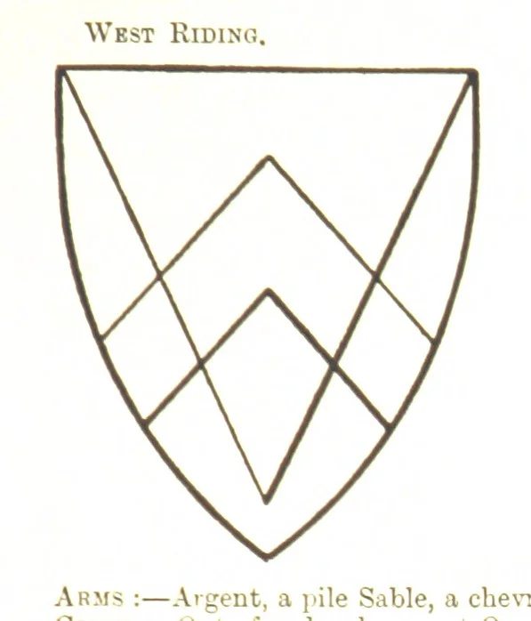An illustration from Dugdale's Visitation of Yorkshire, [in 1665-66.] with additions. Edited by J. W. Clay, 1899, leaf 55