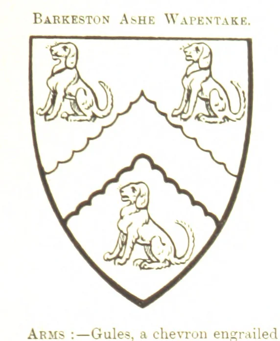 An illustration from Dugdale's Visitation of Yorkshire, [in 1665-66.] with additions. Edited by J. W. Clay, 1899, leaf 57