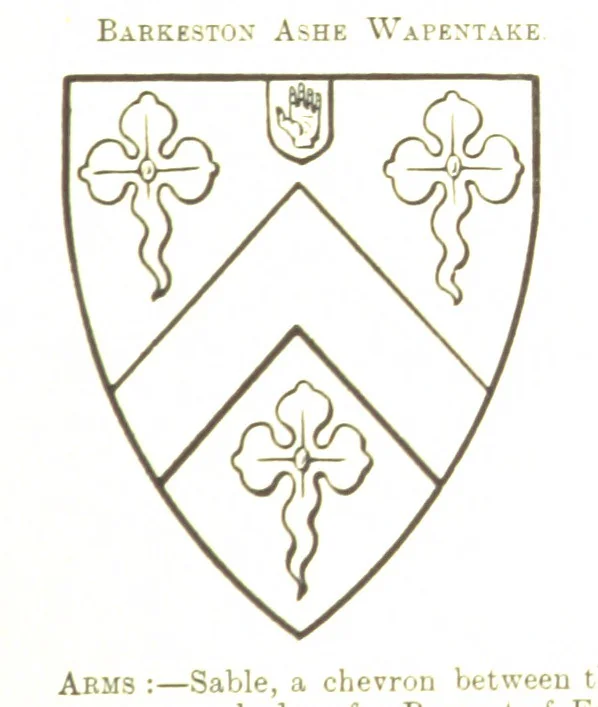 An illustration from Dugdale's Visitation of Yorkshire, [in 1665-66.] with additions. Edited by J. W. Clay, 1899, leaf 69