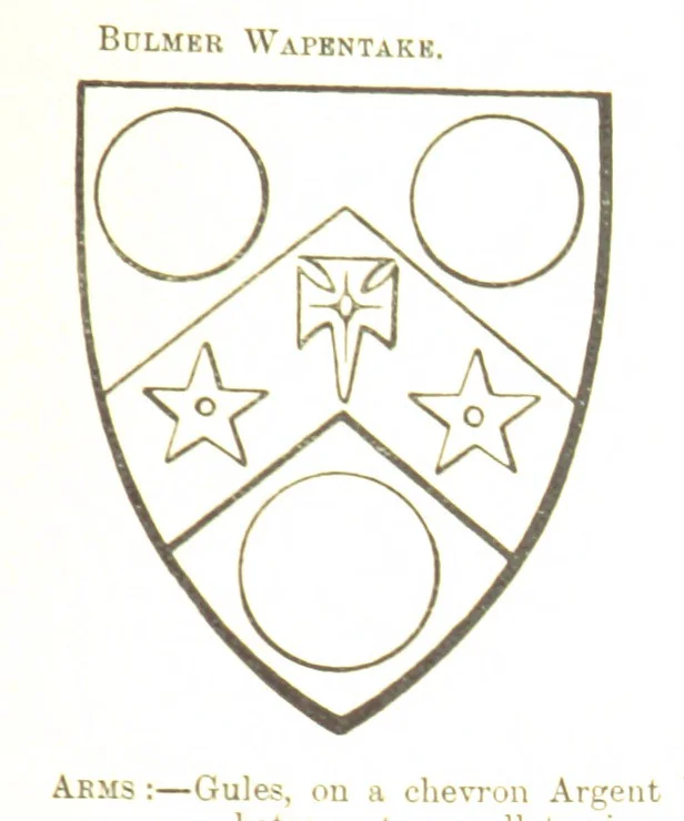 An illustration from Dugdale's Visitation of Yorkshire, [in 1665-66.] with additions. Edited by J. W. Clay, 1899, leaf 73