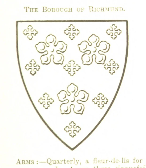 An illustration from Dugdale's Visitation of Yorkshire, [in 1665-66.] with additions. Edited by J. W. Clay, 1899, leaf 89