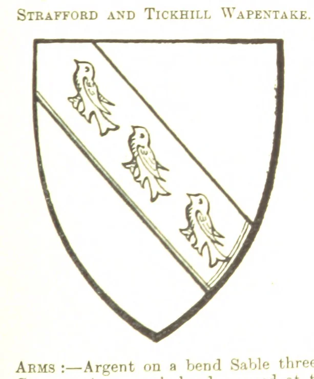 An illustration from Dugdale's Visitation of Yorkshire, [in 1665-66.] with additions. Edited by J. W. Clay, 1899, leaf 97