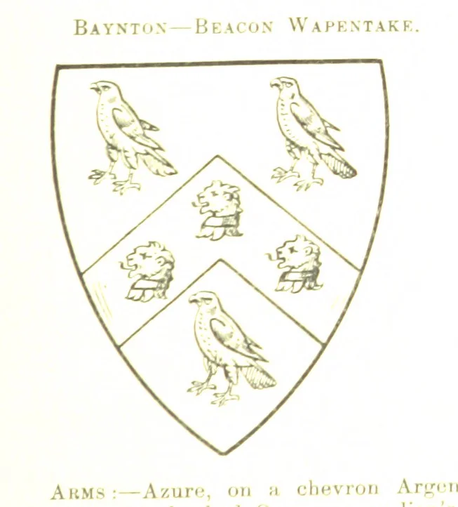 An illustration from Dugdale's Visitation of Yorkshire, [in 1665-66.] with additions. Edited by J. W. Clay, 1899, leaf 103