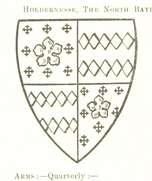 An illustration from Dugdale's Visitation of Yorkshire, [in 1665-66.] with additions. Edited by J. W. Clay, 1899, leaf 108