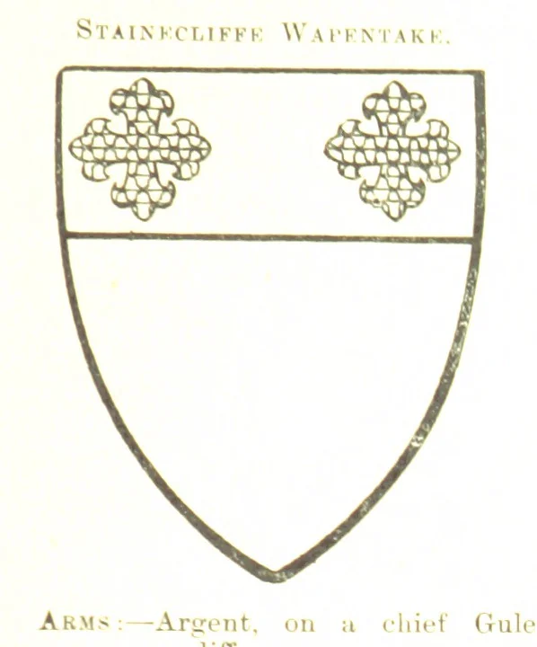 An illustration from Dugdale's Visitation of Yorkshire, [in 1665-66.] with additions. Edited by J. W. Clay, 1899, leaf 111