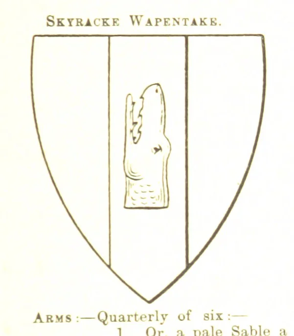 An illustration from Dugdale's Visitation of Yorkshire, [in 1665-66.] with additions. Edited by J. W. Clay, 1899, leaf 113
