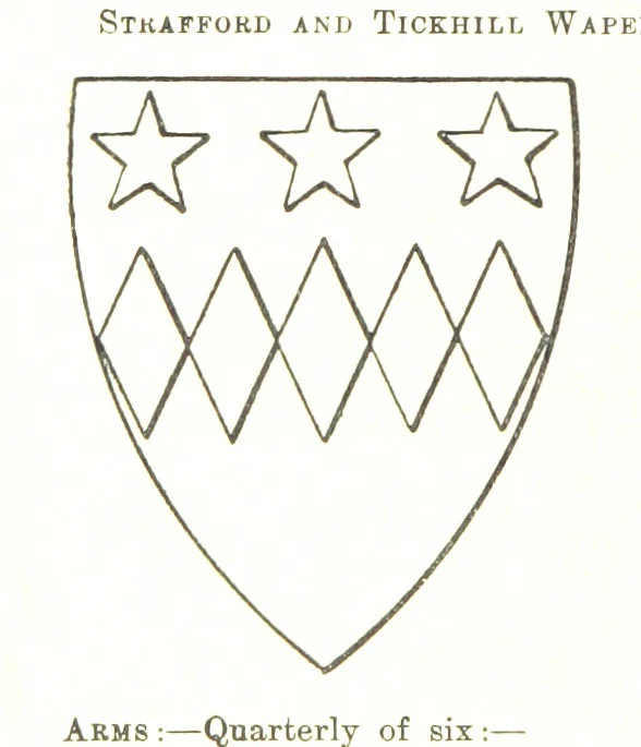 An illustration from Dugdale's Visitation of Yorkshire, [in 1665-66.] with additions. Edited by J. W. Clay, 1899, leaf 126