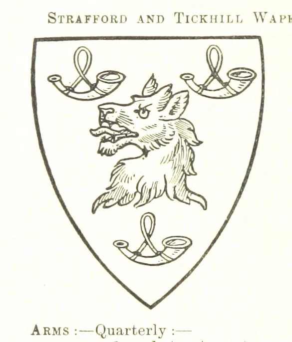 An illustration from Dugdale's Visitation of Yorkshire, [in 1665-66.] with additions. Edited by J. W. Clay, 1899, leaf 130
