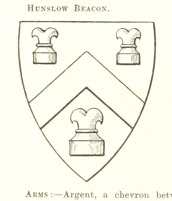 An illustration from Dugdale's Visitation of Yorkshire, [in 1665-66.] with additions. Edited by J. W. Clay, 1899, leaf 156