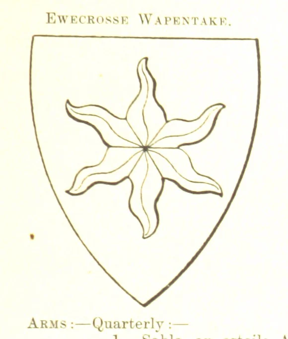 An illustration from Dugdale's Visitation of Yorkshire, [in 1665-66.] with additions. Edited by J. W. Clay, 1899, leaf 17