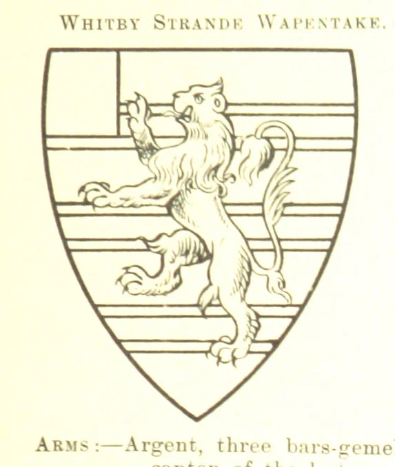 An illustration from Dugdale's Visitation of Yorkshire, [in 1665-66.] with additions. Edited by J. W. Clay, 1899, leaf 171