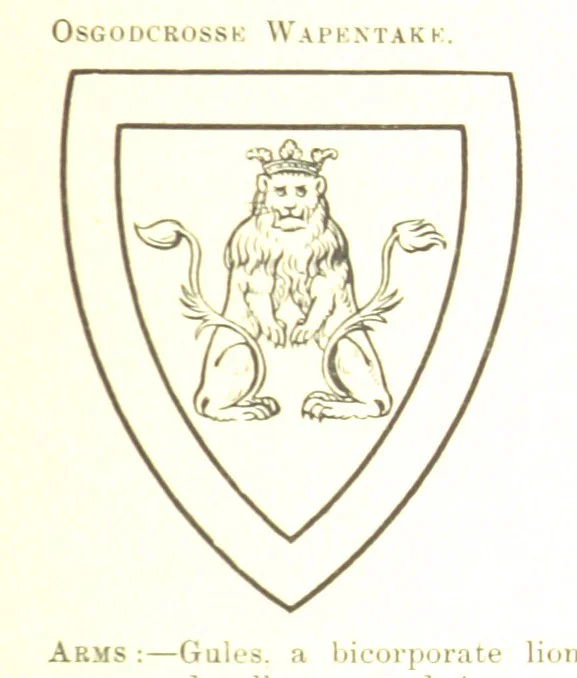 An illustration from Dugdale's Visitation of Yorkshire, [in 1665-66.] with additions. Edited by J. W. Clay, 1899, leaf 173