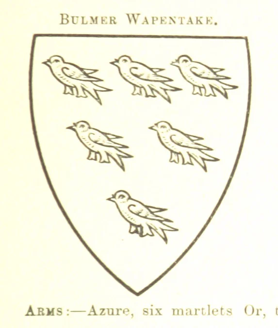 An illustration from Dugdale's Visitation of Yorkshire, [in 1665-66.] with additions. Edited by J. W. Clay, 1899, leaf 175