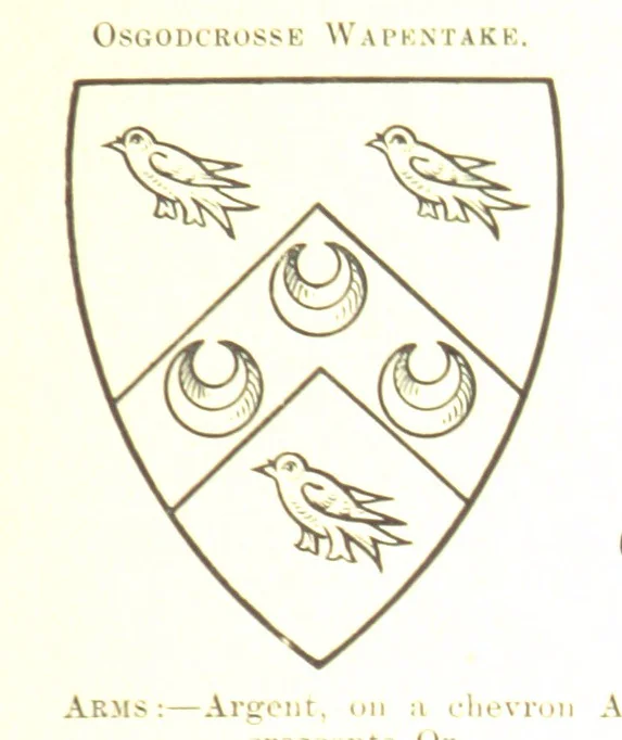 An illustration from Dugdale's Visitation of Yorkshire, [in 1665-66.] with additions. Edited by J. W. Clay, 1899, leaf 181