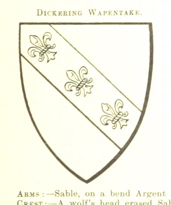 An illustration from Dugdale's Visitation of Yorkshire, [in 1665-66.] with additions. Edited by J. W. Clay, 1899, leaf 199