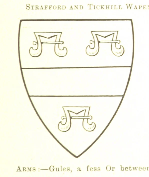 An illustration from Dugdale's Visitation of Yorkshire, [in 1665-66.] with additions. Edited by J. W. Clay, 1899, leaf 241