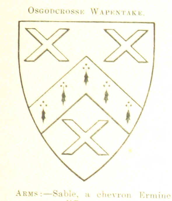 An illustration from Dugdale's Visitation of Yorkshire, [in 1665-66.] with additions. Edited by J. W. Clay, 1899, leaf 249