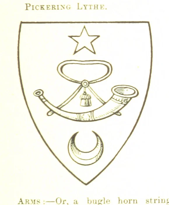 An illustration from Dugdale's Visitation of Yorkshire, [in 1665-66.] with additions. Edited by J. W. Clay, 1899, leaf 263