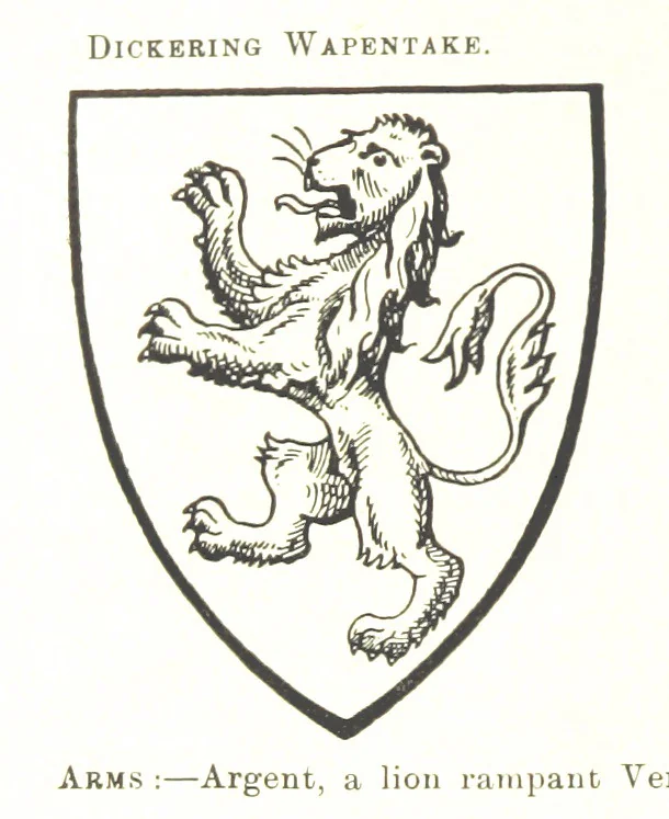 An illustration from Dugdale's Visitation of Yorkshire, [in 1665-66.] with additions. Edited by J. W. Clay, 1899, leaf 268