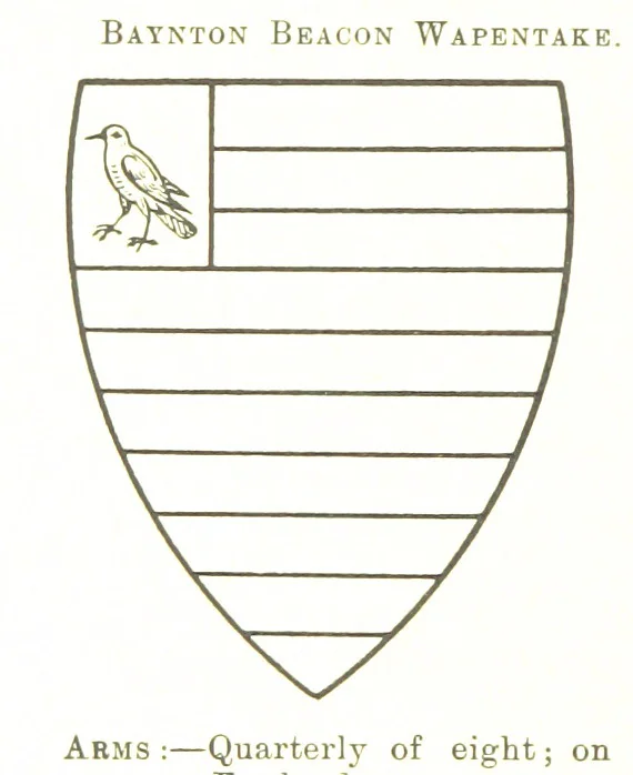 An illustration from Dugdale's Visitation of Yorkshire, [in 1665-66.] with additions. Edited by J. W. Clay, 1899, leaf 276