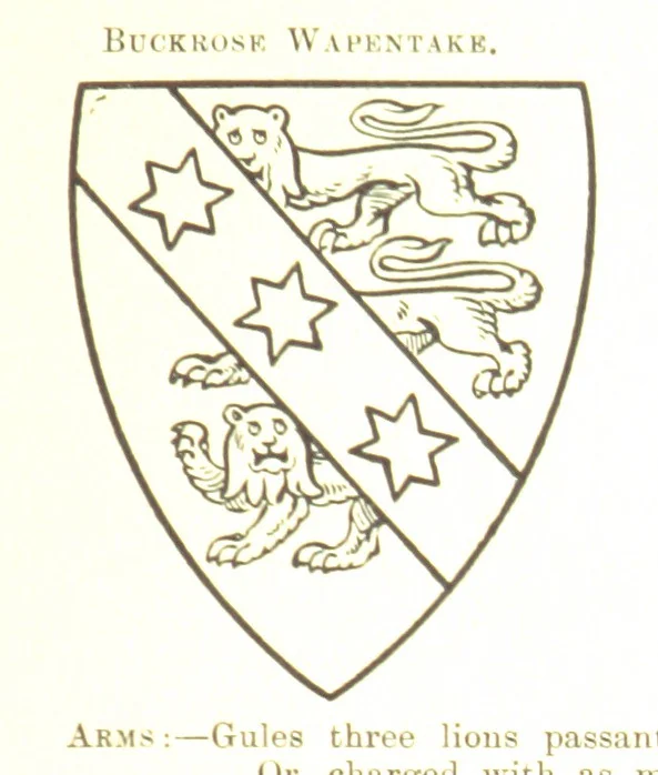 An illustration from Dugdale's Visitation of Yorkshire, [in 1665-66.] with additions. Edited by J. W. Clay, 1899, leaf 31