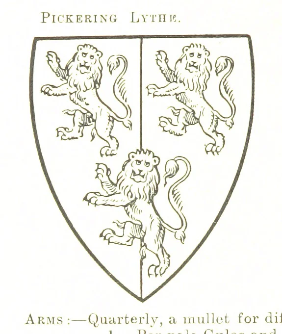 An illustration from Dugdale's Visitation of Yorkshire, [in 1665-66.] with additions. Edited by J. W. Clay, 1899, leaf 326