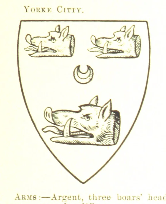 An illustration from Dugdale's Visitation of Yorkshire, [in 1665-66.] with additions. Edited by J. W. Clay, 1899, leaf 331