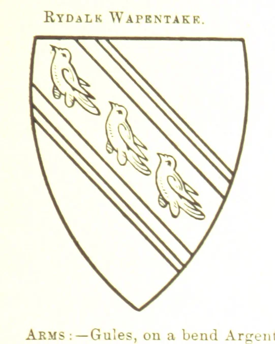 An illustration from Dugdale's Visitation of Yorkshire, [in 1665-66.] with additions. Edited by J. W. Clay, 1899, leaf 339