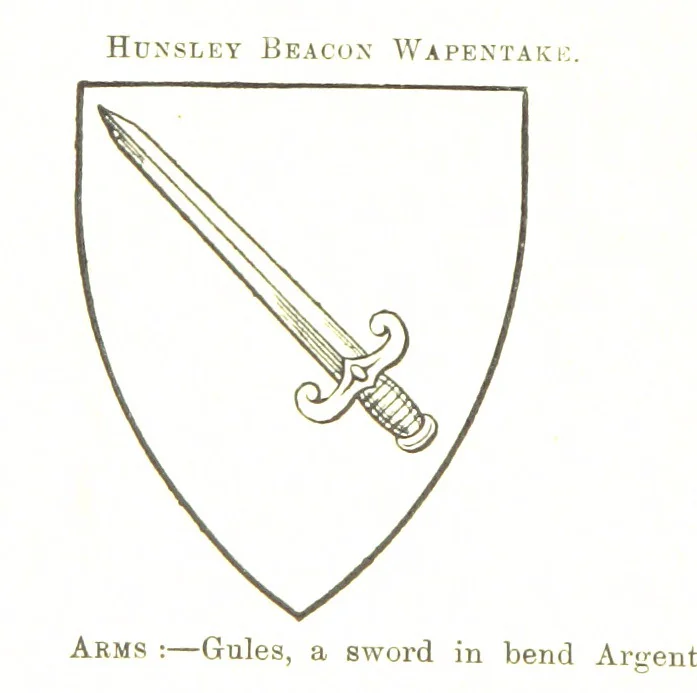 An illustration from Dugdale's Visitation of Yorkshire, [in 1665-66.] with additions. Edited by J. W. Clay, 1899, leaf 36