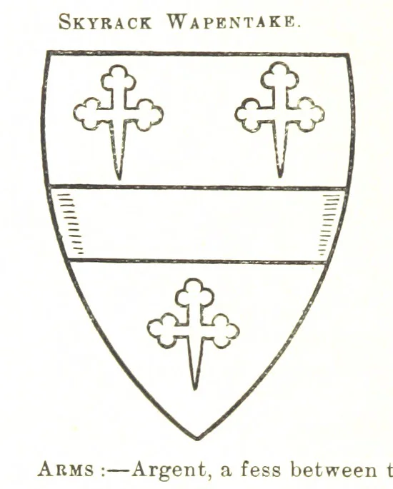 An illustration from Dugdale's Visitation of Yorkshire, [in 1665-66.] with additions. Edited by J. W. Clay, 1899, leaf 366