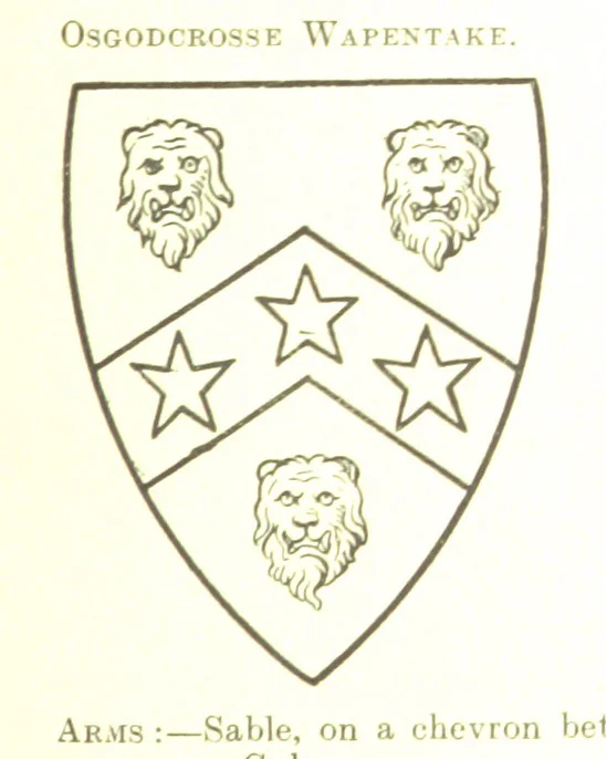 An illustration from Dugdale's Visitation of Yorkshire, [in 1665-66.] with additions. Edited by J. W. Clay, 1899, leaf 379