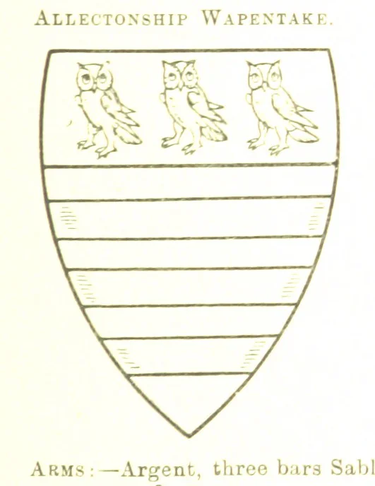An illustration from Dugdale's Visitation of Yorkshire, [in 1665-66.] with additions. Edited by J. W. Clay, 1899, leaf 383