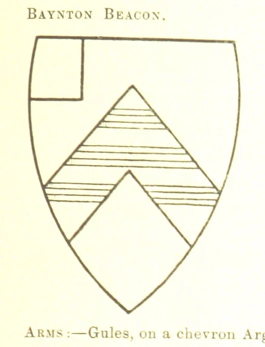 An illustration from Dugdale's Visitation of Yorkshire, [in 1665-66.] with additions. Edited by J. W. Clay, 1899, leaf 391