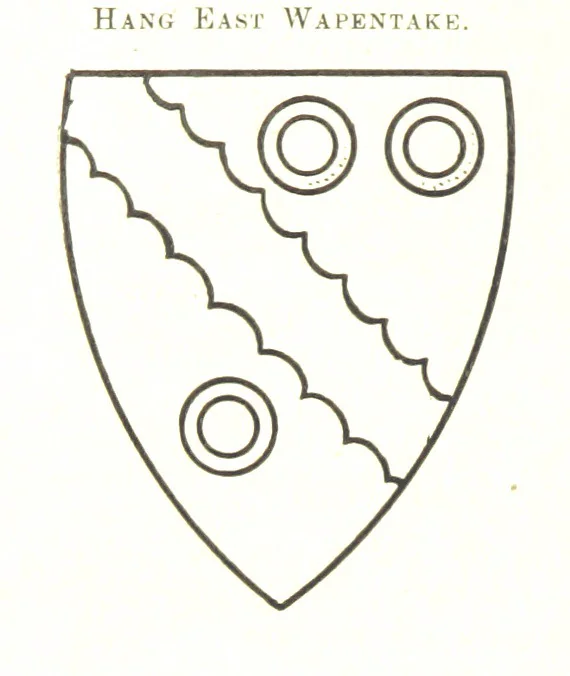 An illustration from Dugdale's Visitation of Yorkshire, [in 1665-66.] with additions. Edited by J. W. Clay, 1899, leaf 42