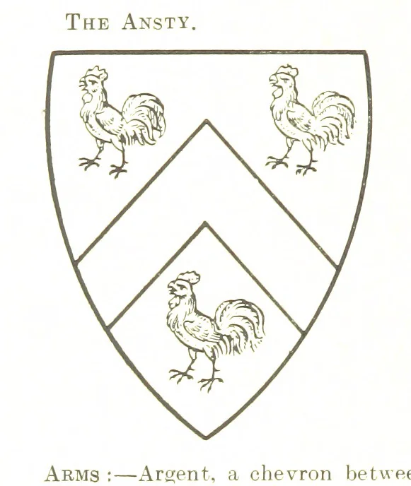 An illustration from Dugdale's Visitation of Yorkshire, [in 1665-66.] with additions. Edited by J. W. Clay, 1899, leaf 424